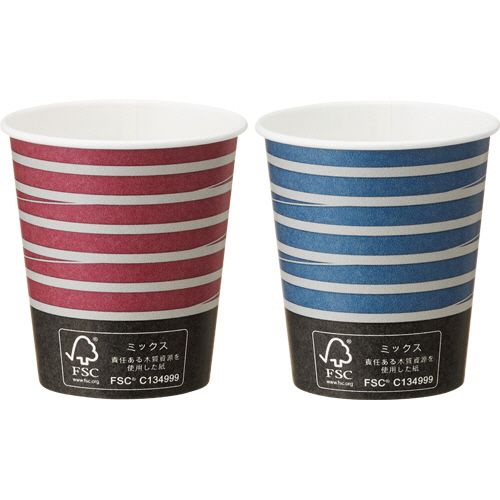 紙コップ　TSUMUGI(ツムギ)　205mL(7オンス)　1セット(2400個:80個×30パック)