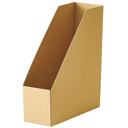 ボックスファイル(ナチュラル)　軽量エコタイプ　A4タテ　背幅100mm　1セット(100冊:5冊×20パック)