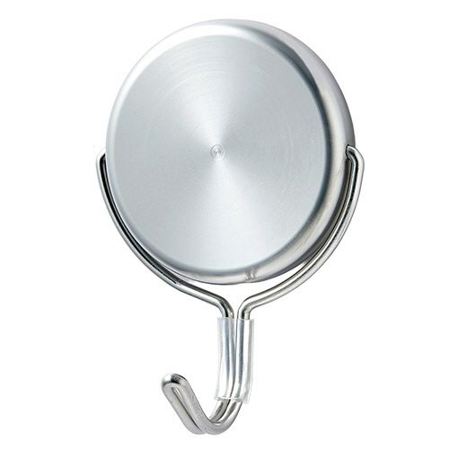 ステンレスボディ パワーマグネットフック フラット 耐荷重18kg シルバー 1セット(5個)の通販は