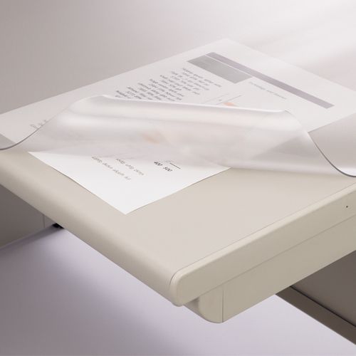 【送料無料】【個人宅届け不可】【法人（会社・企業）様限定】デスクマット 再生塩ビ製 ノングレア仕上 シングル 1190×...の通販は