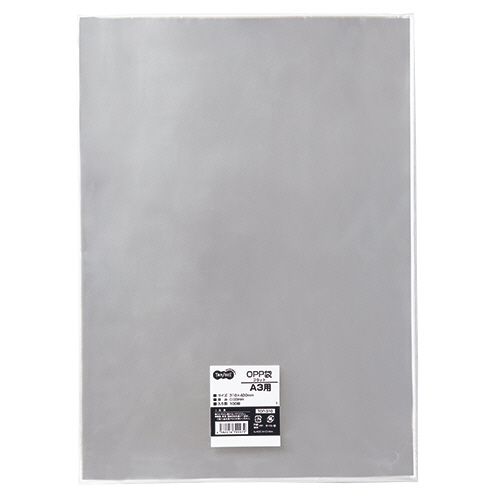 【送料無料】【個人宅届け不可】【法人（会社・企業）様限定】OPP袋　フラット　A3用　310×430mm　1セット(10...
