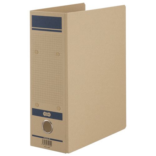 保存用ファイルN(片開き)　A4タテ　800枚収容　80mmとじ　青　1セット(24冊)