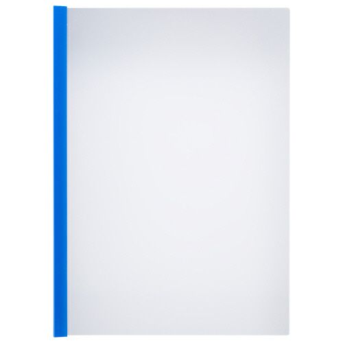 薄型スリムレールホルダー A4タテ 20枚とじ 青 1セット(300冊:30冊×10パック)の通販は 9,244円