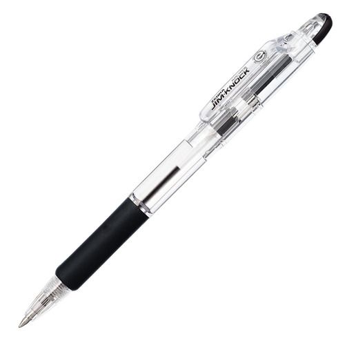 油性ボールペン ジムノック 0.7mm 黒 1セット(100本)
