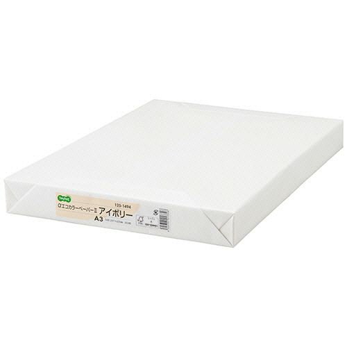 【送料無料】【個人宅届け不可】【法人（会社・企業）様限定】αエコカラーペーパーII A3 アイボリー 1セット(1500...の通販は 5,368円