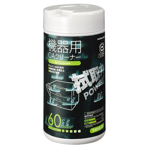 【送料無料】【個人宅届け不可】【法人（会社・企業）様限定】OAクリーナー 機器用 ボトルタイプ 1セット(720枚:60...の通販は