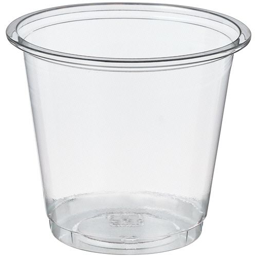 リサイクルPETカップ 60mL(2オンス) 1セット(4000個:100個×40パック)