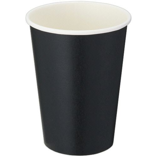 厚紙タンブラー　ブラック　２８０ｍＬ（９．５オンス）　１セット（１０００個：５０個×２０パック）