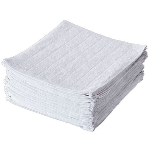 薄手 おしぼりタオル ホワイト 1セット(500枚:50枚×10パック)の通販は