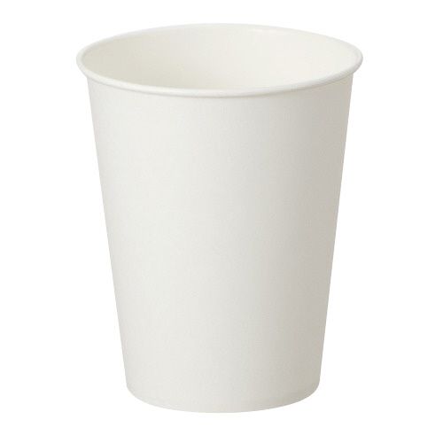 紙コップ　ホワイト　275ml(9オンス)　1ケース(2500個:100個×25パック)