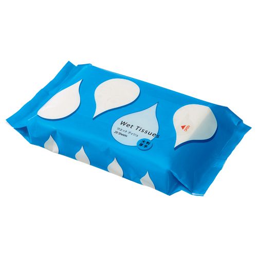 ウエットティッシュ　大判・厚手タイプ　1セット(600枚:20枚×30パック)