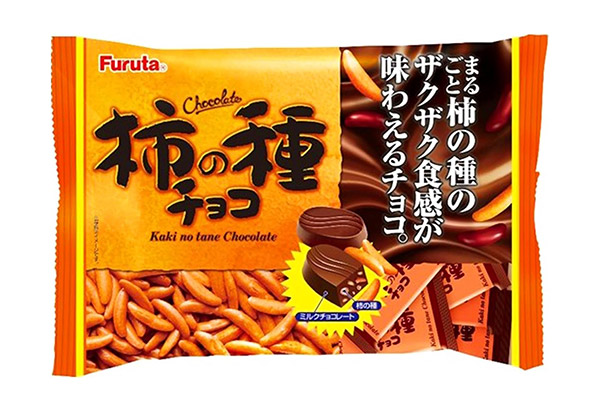 【送料無料】★まとめ買い★　フルタ製菓　柿の種チョコ　124g　×18個【イージャパンモール】の通販は