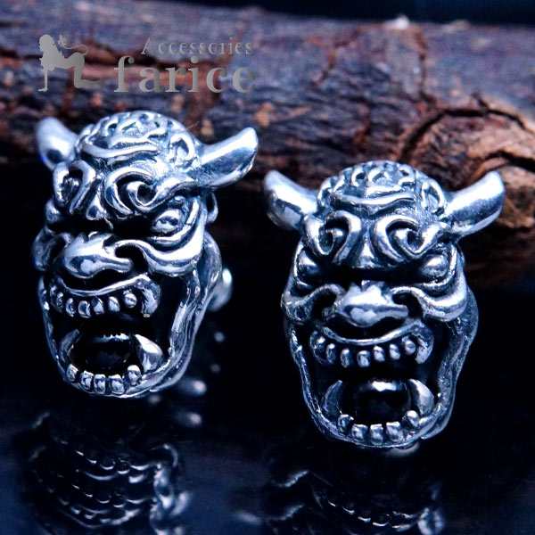 ずっと気になってた 天使と悪魔の囁きピアス サタン レッド