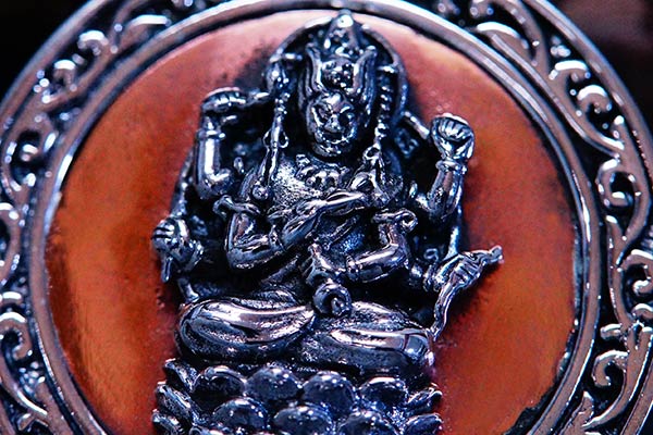 戦闘の神 阿修羅 守護神 仏教 シルバー 925 ペンダント ネックレス_1
