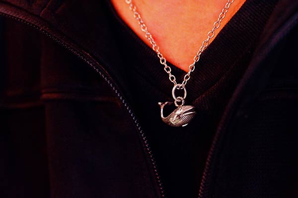 クジラ 鯨 ホエール メンズ レディース シルバー925 ペンダント