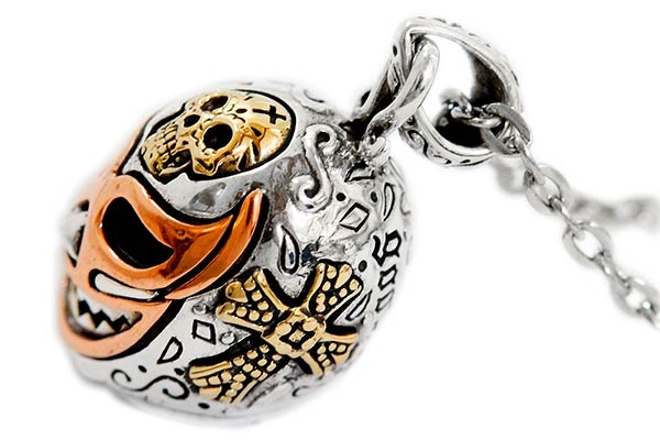 Slayer スカル ネックレスとリング セット BALL CHAIN [SKULL] in collaboration with SUGIZO / スカル
