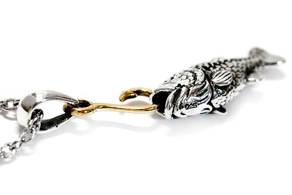 ブラックバス 魚 釣り針 フィッシュフック ゴールド シルバー925