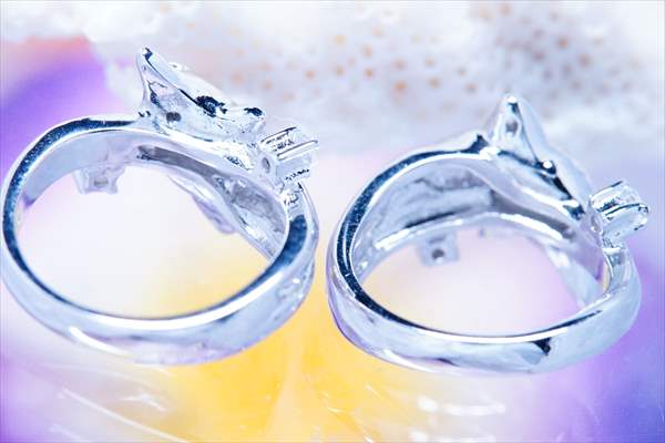 ジャンピングドルフィン(イルカ) オパール&4クリアストーン ハワイアン