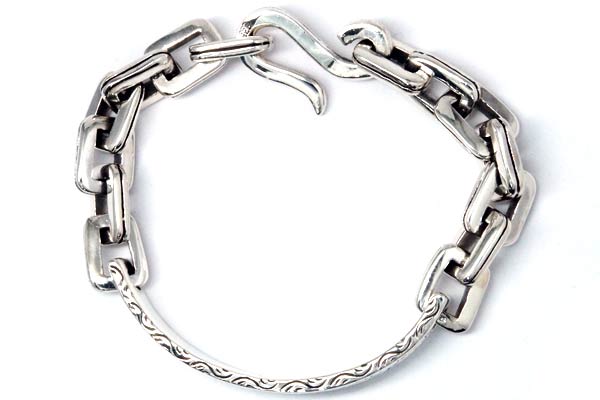 インディアンジュエリー  チェーン ブレスレット シルバー925 インディアンジュエリー チェーン ブレスレット メディスン