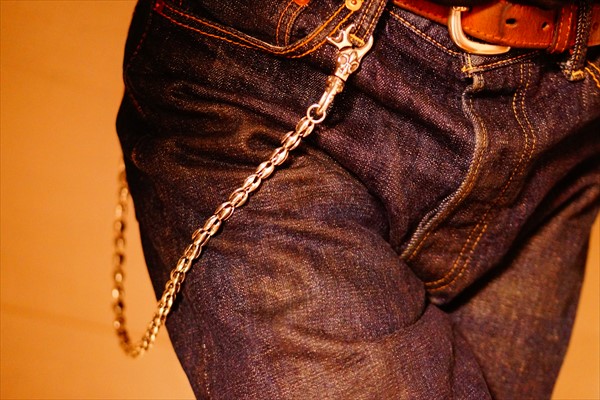 オーバルリング 百合の花の紋章 シルバー925 ウォレットチェーンの通販