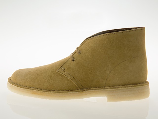 oak suede clarks