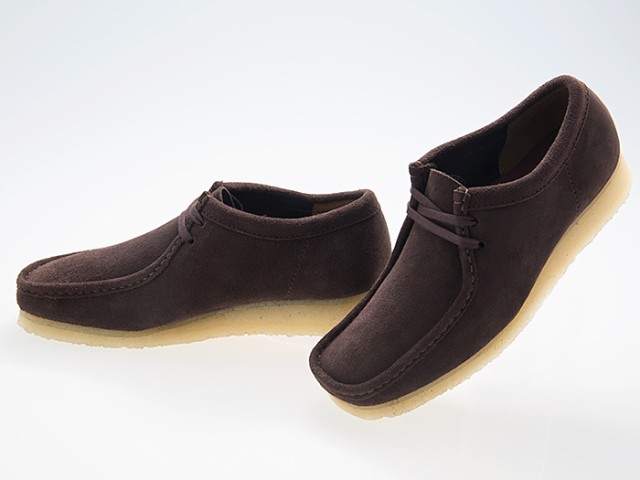 クラークス CLARKS ORIGINALS WALLABEE ワラビー DARK BROWN SUEDE