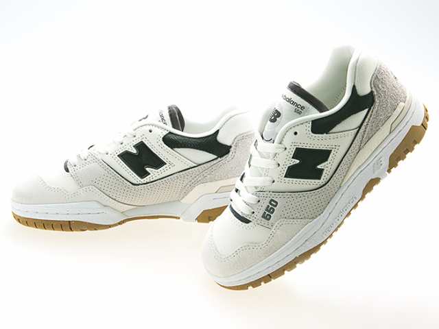 送料無料!!ニューバランス NEW BALANCE BBW550TA レディースサイズ WHITE/GRAY/BLACK/GUM ホワイト/グレー/ブラック/ガム ワイズB