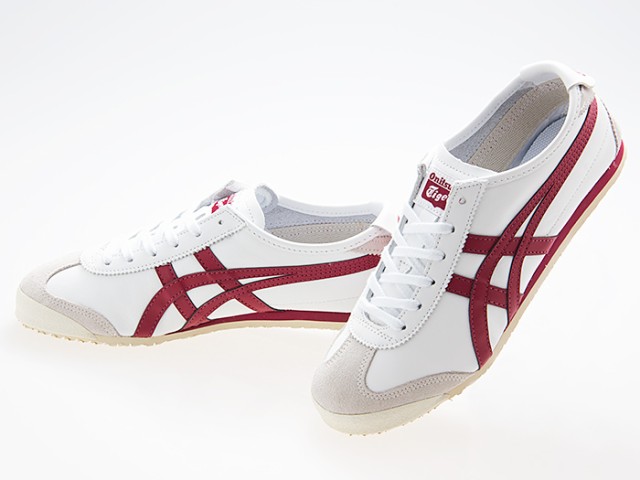 送料無料 即日発送可能商品 Asics オニツカタイガー Onitsuka Tiger Mexico 66 メキシコ66 White Burgundy 白 赤 D4j2l 0125の通販はau Pay マーケット Fede Select Shop