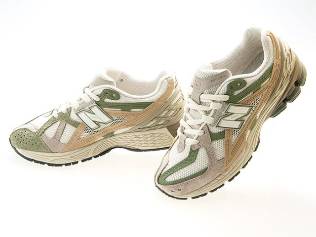 送料無料!!ニューバランス NEW BALANCE M1906NE (1906 UTILITY) LIGHT BEIGE/OLIVE GREEN/GREY ライトベージュ/オリーブ/グレー ワイズD の通販は