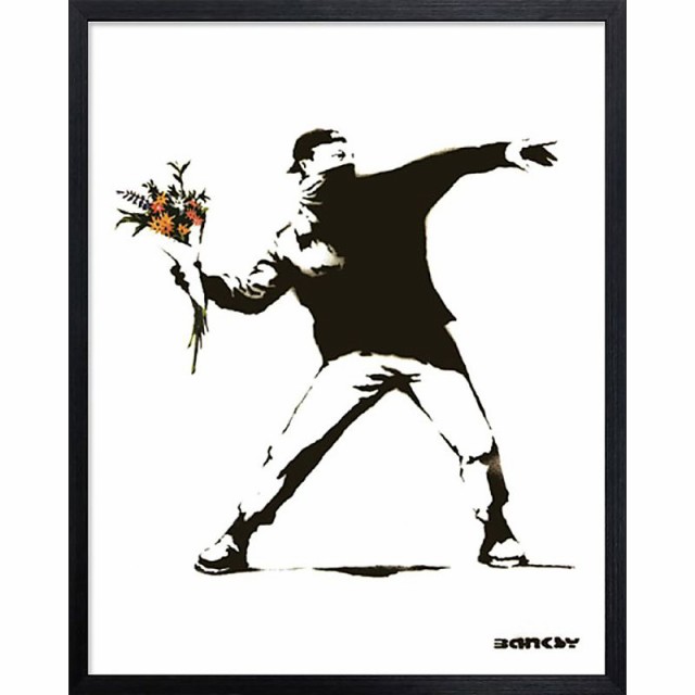 アートフレーム Banksy Molotov