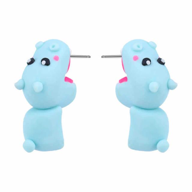 フィギアピアス カバ 1個販売 河馬 かば 噛みつき 面白い 手作り ユニーク おもちゃ アニマル 動物 立体ピアス 3dファッションピアス の通販はau Pay マーケット ボディピアス専門店グリーンピアッシング