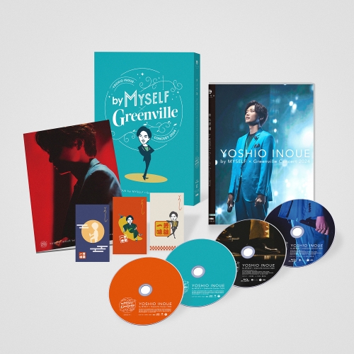 BD/井上芳雄/井上芳雄 by MYSELF×Greenville Concert 2024(Blu-ray) (2Blu-ray+2CD) (三方背ケース/ブックレット)の通販は