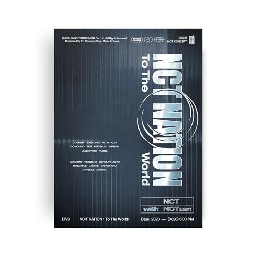 ▼DVD/NCT/2023 NCT CONCERT - NCT NATION:To The World in INCHEON (本編ディスク2枚+特典ディスク1枚)