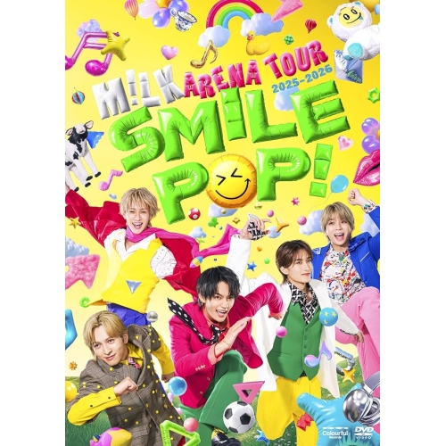 DVD/M!LK/M!LK ARENA TOUR 2025-2026 「SMILE POP!」 (初回限定盤) 6,365円