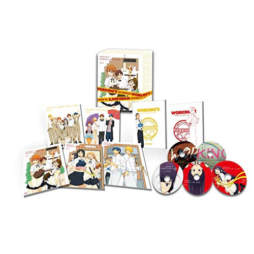 BD/TVアニメ/WORKING'!! WONDERFUL★Blu-ray BOX(Blu-ray) (本編ディスク3枚+特典ディスク2枚) (完全生産限定版)