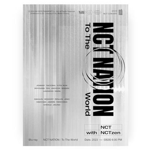 ▼BD/NCT/2023 NCT CONCERT - NCT NATION:To The World in INCHEON(Blu-ray) (本編ディスク2枚+特典ディスク1枚)