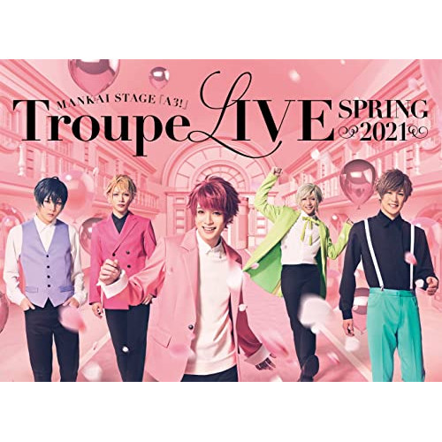 BD/春組/MANKAI STAGE『A3!』Troupe LIVE〜SPRING 2021〜(Blu-ray) (本編ディスク+特典ディスク)