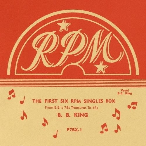 EP/B.B.キング/78回転から45回転へ RPM 最初期シングルズ・ボックス (初回生産限定盤)