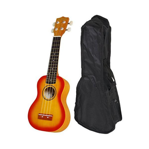 AlaMoana アラモアナ ギアペグ式ウクレレ チェリー UK-100G/CS (ソフトケース付き)