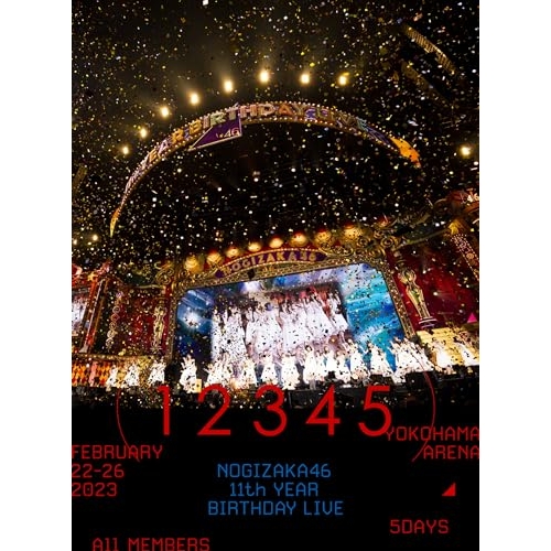 BD/乃木坂46/11th YEAR BIRTHDAY LIVE(5DAYS / FEBRUARY 22-26 2023)(Blu-ray) (本編ディスク5枚+特典ディスク1枚) (完全生産限定"豪華盤")