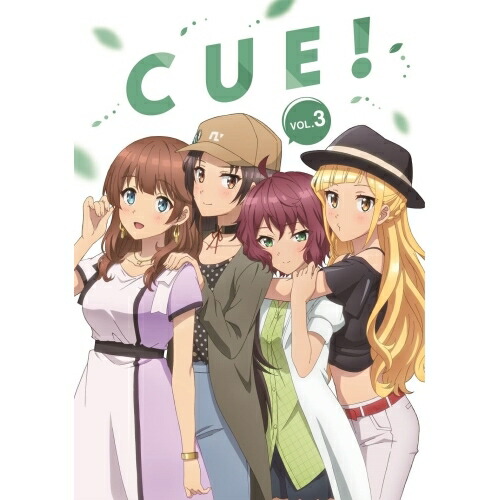 BD/TVアニメ/TVアニメ「CUE!」 VOL.3(Blu-ray) (本編Blu-ray+特典Blu-ray+CD)の通販は