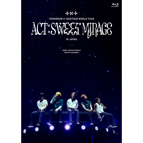 BD/TOMORROW X TOGETHER/TOMORROW X TOGETHER WORLD TOUR(ACT : SWEET MIRAGE) IN JAPAN(Blu-ray) (通常盤)