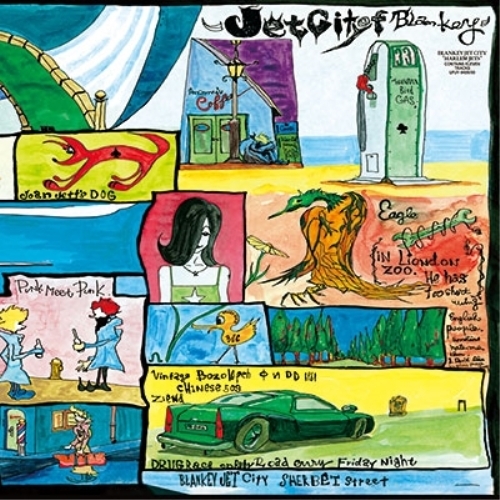 LP(30cm)/BLANKEY JET CITY/HARLEM JETS (180g重量盤) (生産限定盤) 4,538円