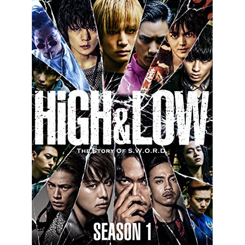 BD/国内TVドラマ/HiGH & LOW SEASON 1 完全版 BOX(Blu-ray) (本編ディスク3枚+特典ディスク1枚)