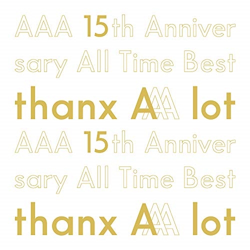 CD/AAA/AAA 15th Anniversary All Time Best -thanx AAA lot- (5CD(スマプラ対応)) (初回生産限定盤)