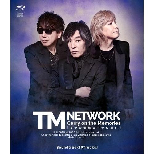 BD/TM NETWORK/Carry on the Memories -3つの個性と一つの想い- / 40th Anniversary Premium Talk Session(Blu-ray) (2Blu-ray+CD)