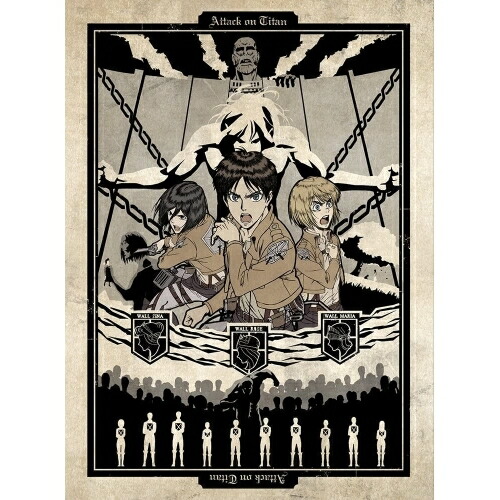 進撃の巨人　1stシーズン Blu-rayと漫画特典DVD BD/TVアニメ/進撃の巨人 Season1 Blu-ray BOX(Blu-ray) (本編