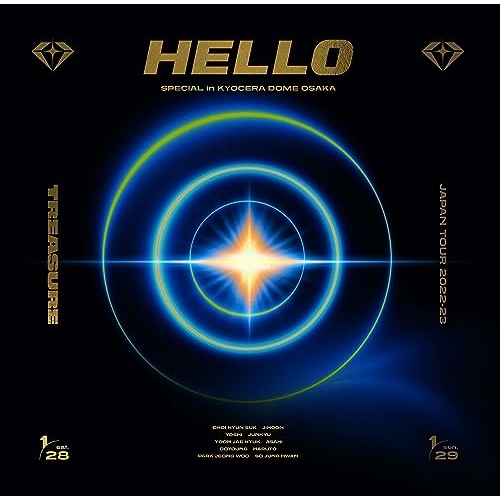 BD/TREASURE/TREASURE JAPAN TOUR 2022-23 〜HELLO〜 SPECIAL in KYOCERA DOME OSAKA(Blu-ray) (2Blu-ray(スマプラ対応)) (初回生産限定版)