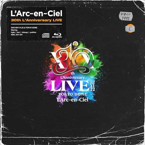 BD/L'Arc-en-Ciel/30th L'Anniversary LIVE(Blu-ray) (2Blu-ray+2CD) (完全生産限定盤)