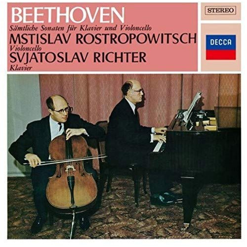 SACD/ロストロポーヴィチ リヒテル/ベートーヴェン:チェロ・ソナタ全集 (SHM-SACD) (初回生産限定盤) 7,040円